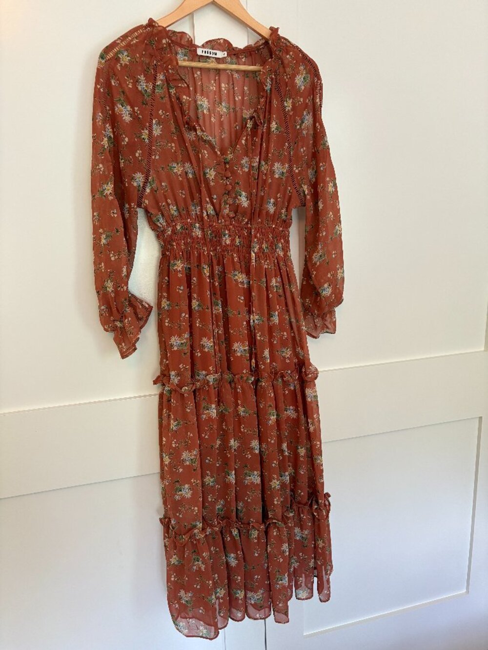 Farrow Bohemian Floral Maxi Dress